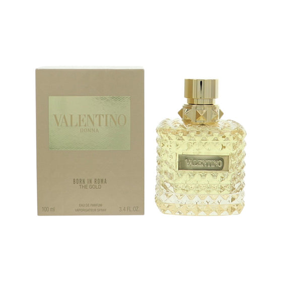 Valentino Born In Roma Gold by Valentino 3.4 Oz Eau De Parfum Spray In Box for Women