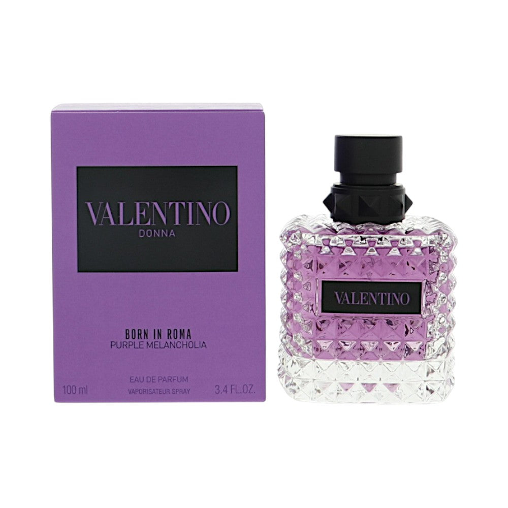 Born In Roma Purple Melancholia by Valentino 3.4 Oz Eau De Parfum Spray In Box for Women