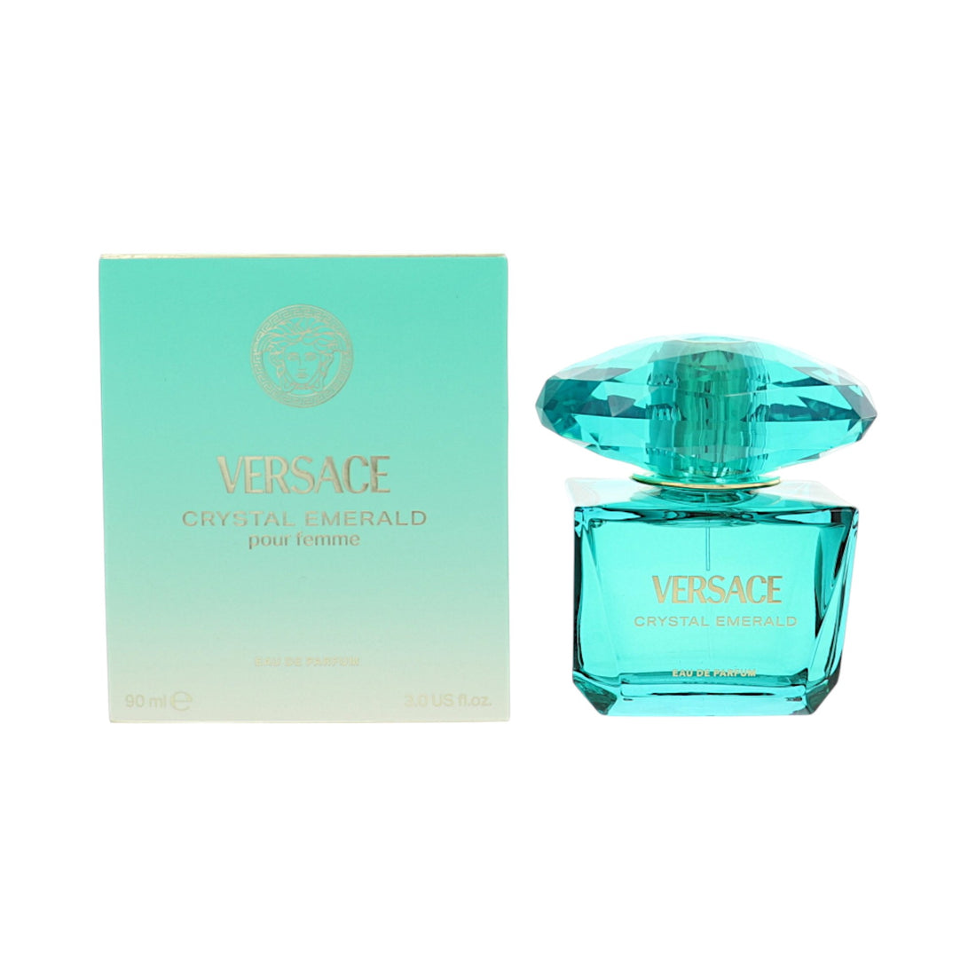 Versace Crystal Emerald by Versace 3 oz eau De Parfum Spray for Women