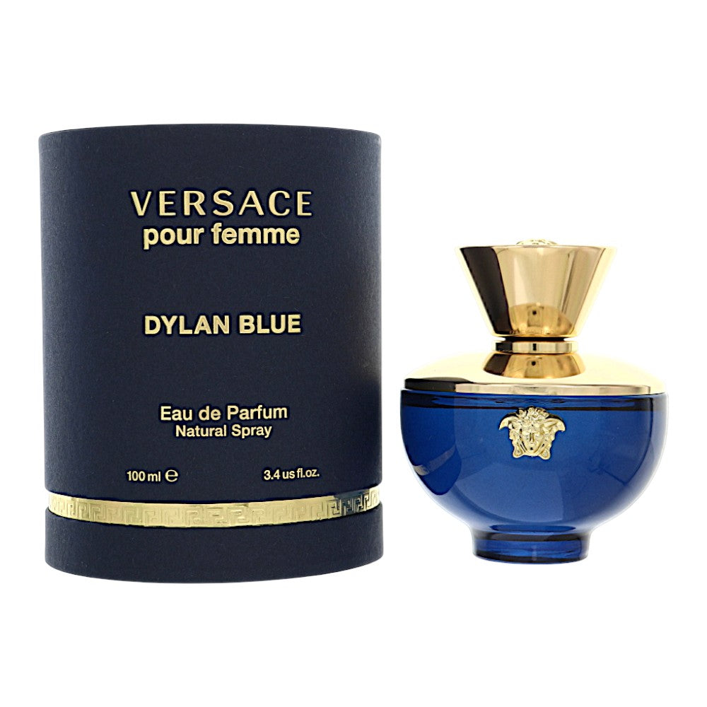 Dylan Blue by Versace 3.4 Oz Eau De Parfum for Women