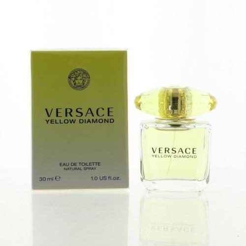 Versace Yellow Diamond By Versace 1.0 Oz Eau De Toilette Spray For Women In Box