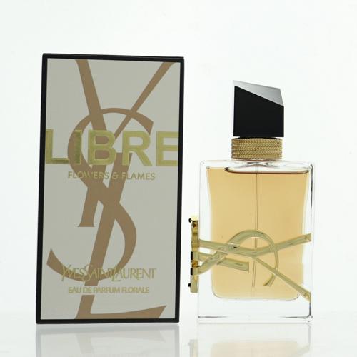 Libre Flowers & Flames By Yves Saint Laurent Perfume 1.6 Oz Eau De Parfum Spray For Women - Box