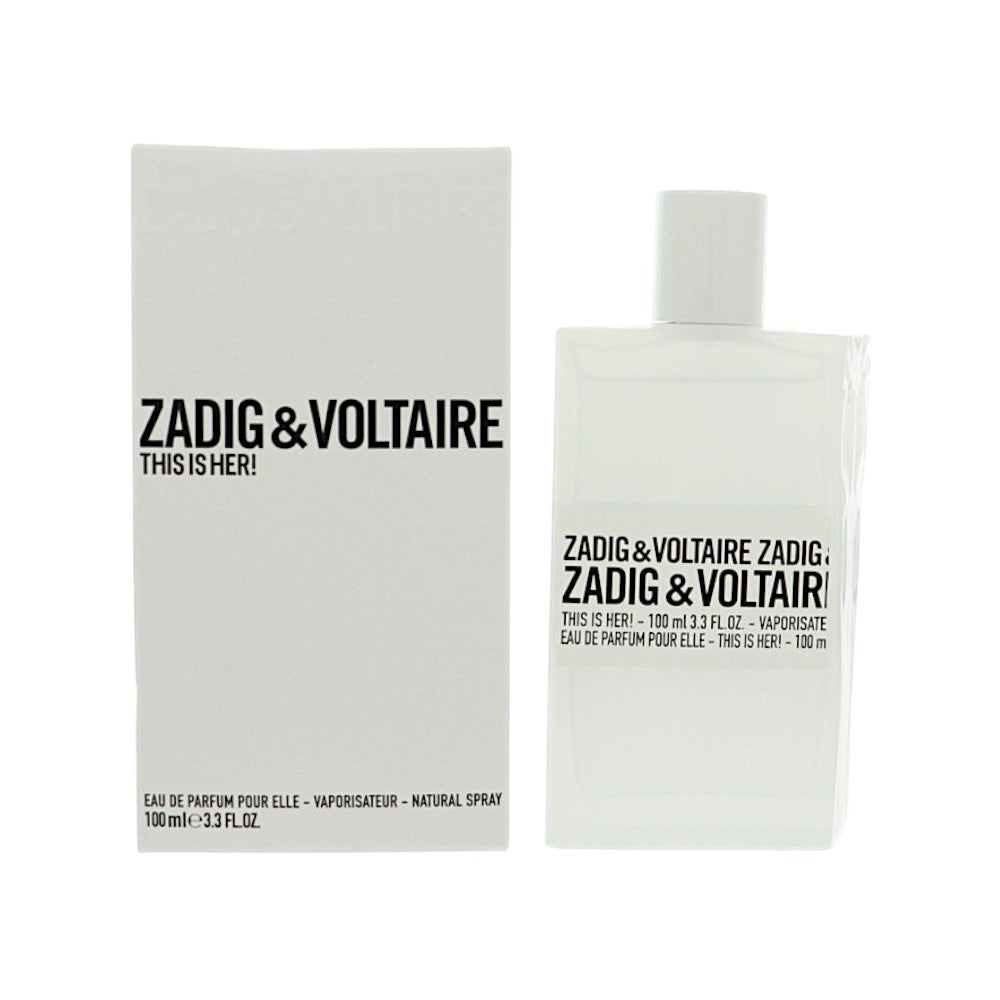 This Is Her! By Zadig & Voltaire 3.3 Oz Eau De Parfum Spray In Box for Women