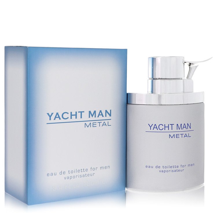 Yacht Man Metal by Myrurgia 3.4 Oz Eau De Toilette Spray for Men