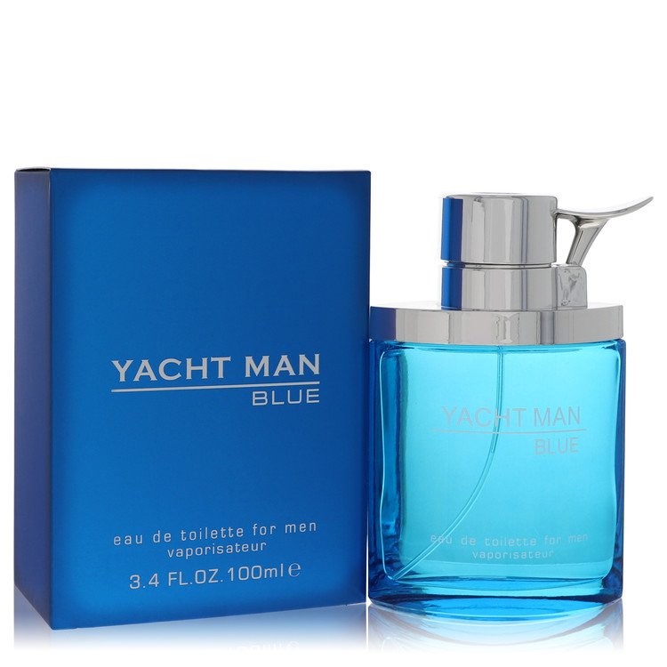 Yacht Man Blue by Myrurgia 3.4 Oz Eau De Toilette Spray for Men