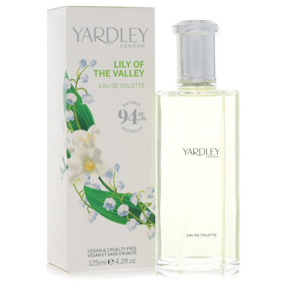 Yardley Lily Of The Valley by Yardley London 4.2 Oz Eau De Toilette In Box for Women