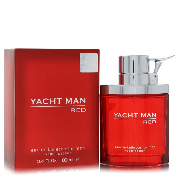 Yacht Man Red by Myrurgia 3.4 Oz Eau De Toilette Spray for Men