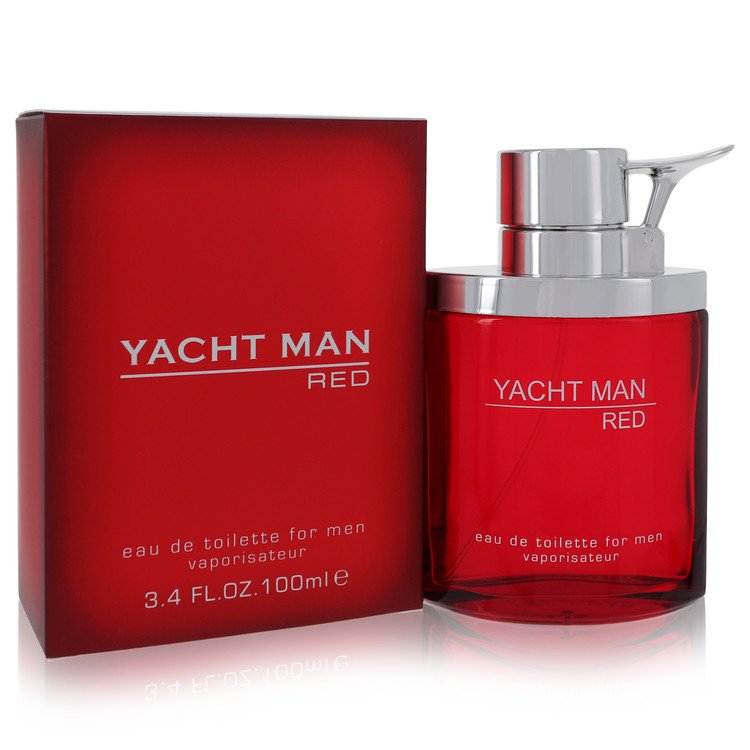 Yacht Man Red by Myrurgia Eau De Toilette Spray 3.4 oz for Men - Premium Designer Fragrance – Available at AAA Beauty