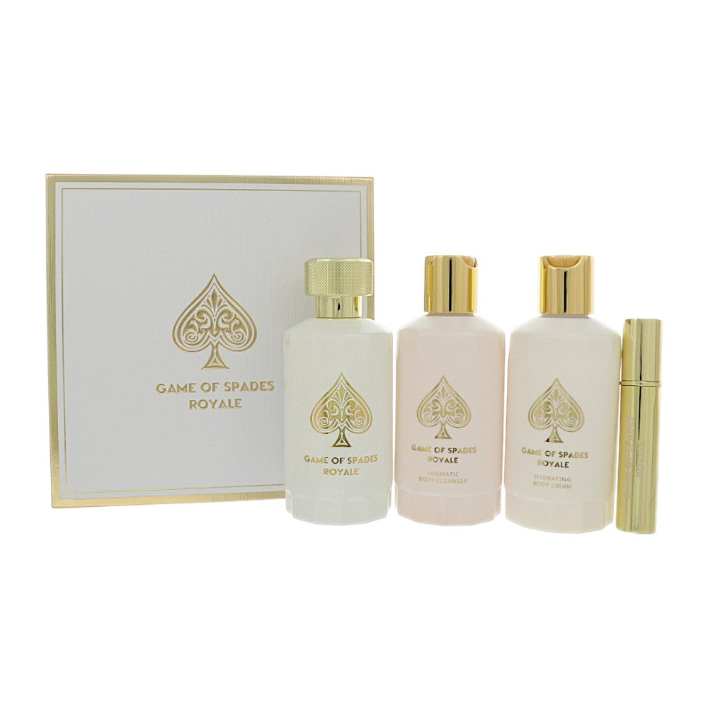 Game Of Spades Royale by Jo Milano 3.4 Oz Parfum Gift Set for Men