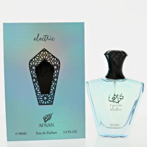 Afnan Turathi Electric By Afnan Cologne 3.0 Oz Eau De Parfum Spray For Men - Box