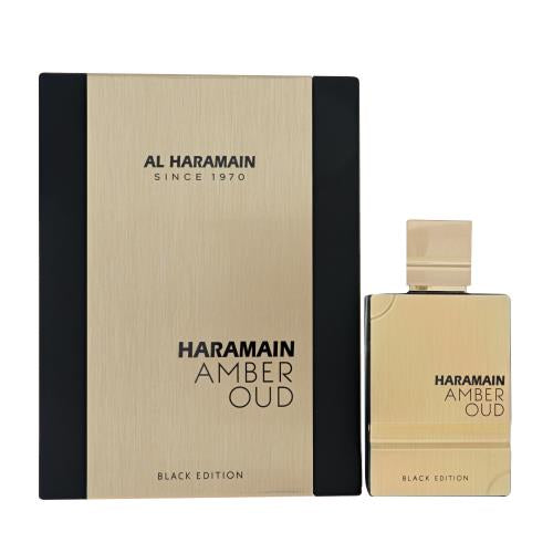 Amber Oud Black By Al Haramain Cologne 2.0 Oz Eau De Parfum Spray For Men - Box
