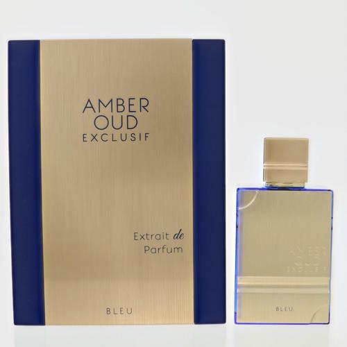 Al Haramain Unisex Amber Oud Exclusif Bleu By Al Haramain for Men - 2 OZ EAU DE PARFUM SPRAY