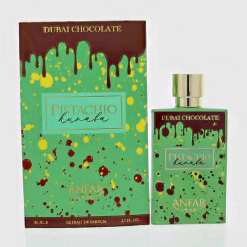 Anfar Pistachio Kunafa By Anfar Cologne 2.7 Oz Extrait De Parfum Spray For Men - Box