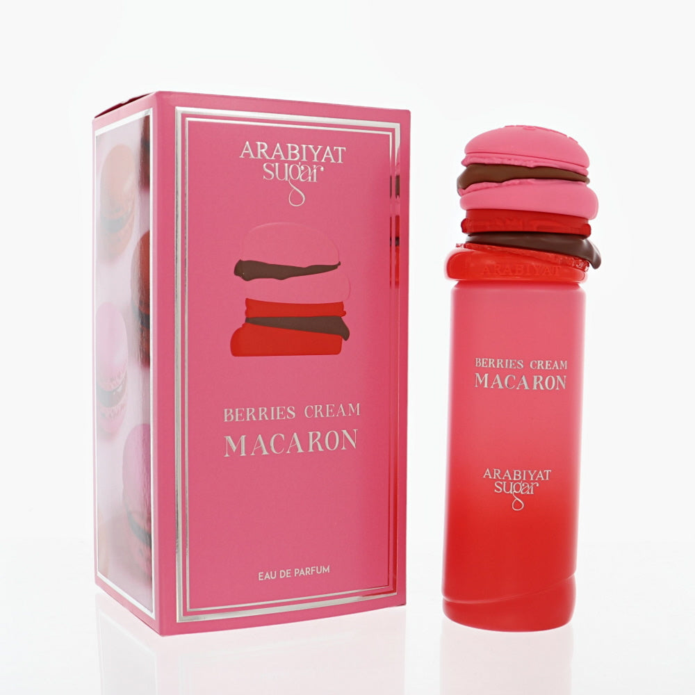 Berries Cream Macaron by Arabiyat Sugar 3.4 Oz Eau De Parfum for Men