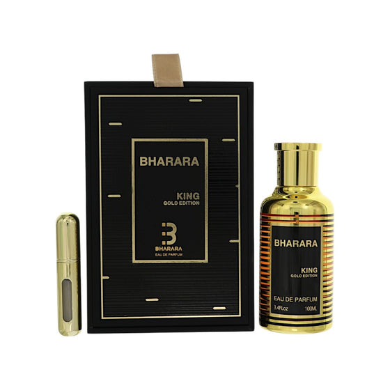King Gold by Bharara 3.4 Oz Eau De Parfum Spray In Box for Men