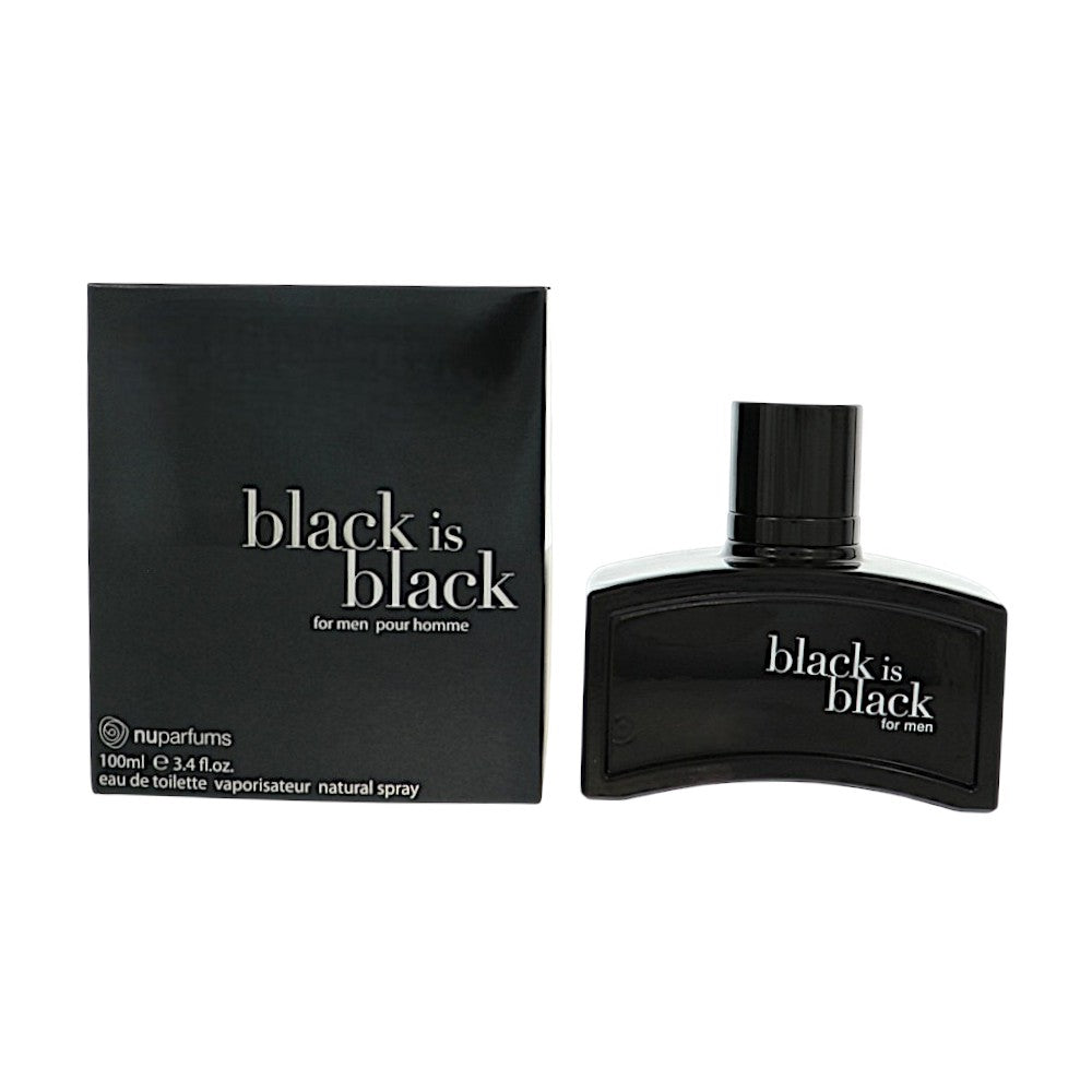 Black Is Black by Nuparfums 3.4 Oz Eau De Toilette for Men
