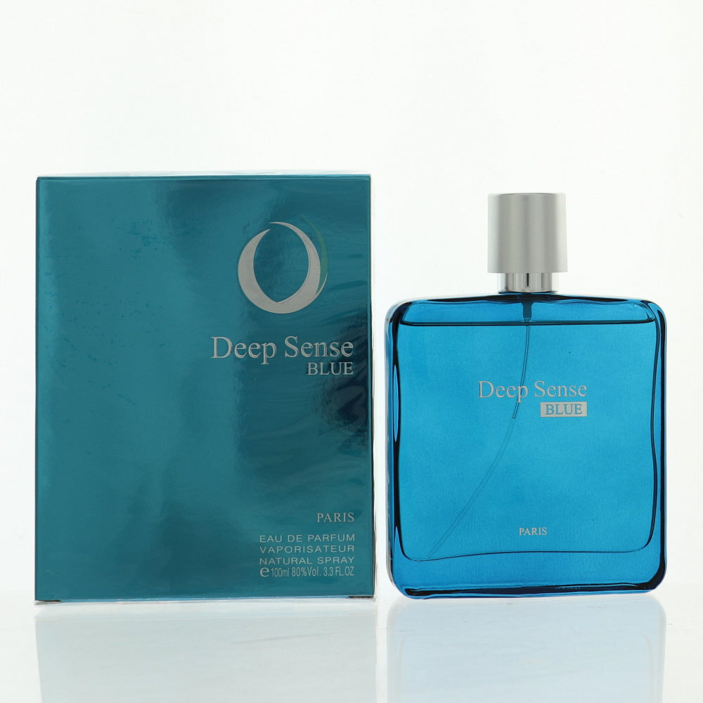 Deep Sense Blue by Prime Collections 3.3 Oz Eau De Parfum for Men