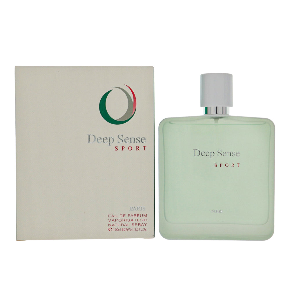 Deep Sense Sport By Prime Collections Cologne 3.3 Oz Eau De Parfum Spray For Men - Box