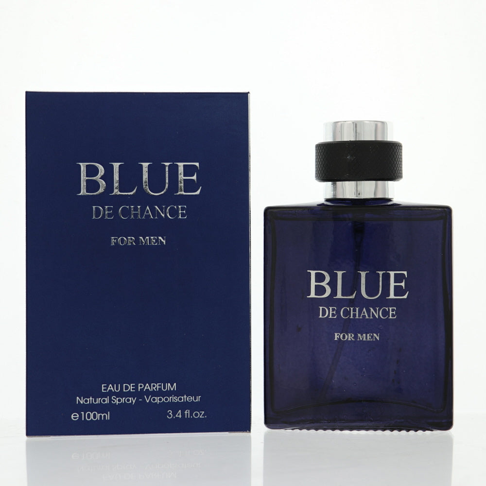 Blue De Chance By Fragrance Couture Cologne 3.4 Oz Edp Spray For Men - Box