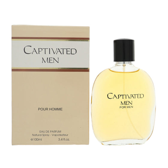 Captivated Men by Fragrance Couture 3.4 Oz Eau De Parfum Spray In Box for Men