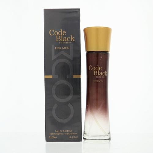 Code Black Intense by Fragrance Couture 3.4 Oz Eau De Parfum Spray In Box for Men