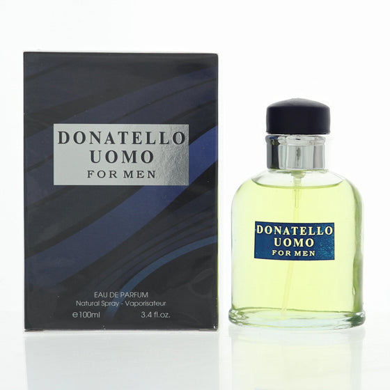 Donatello Uomo By Fragrance Couture Cologne 3.4 Oz Eau De Parfum Spray For Men - Box