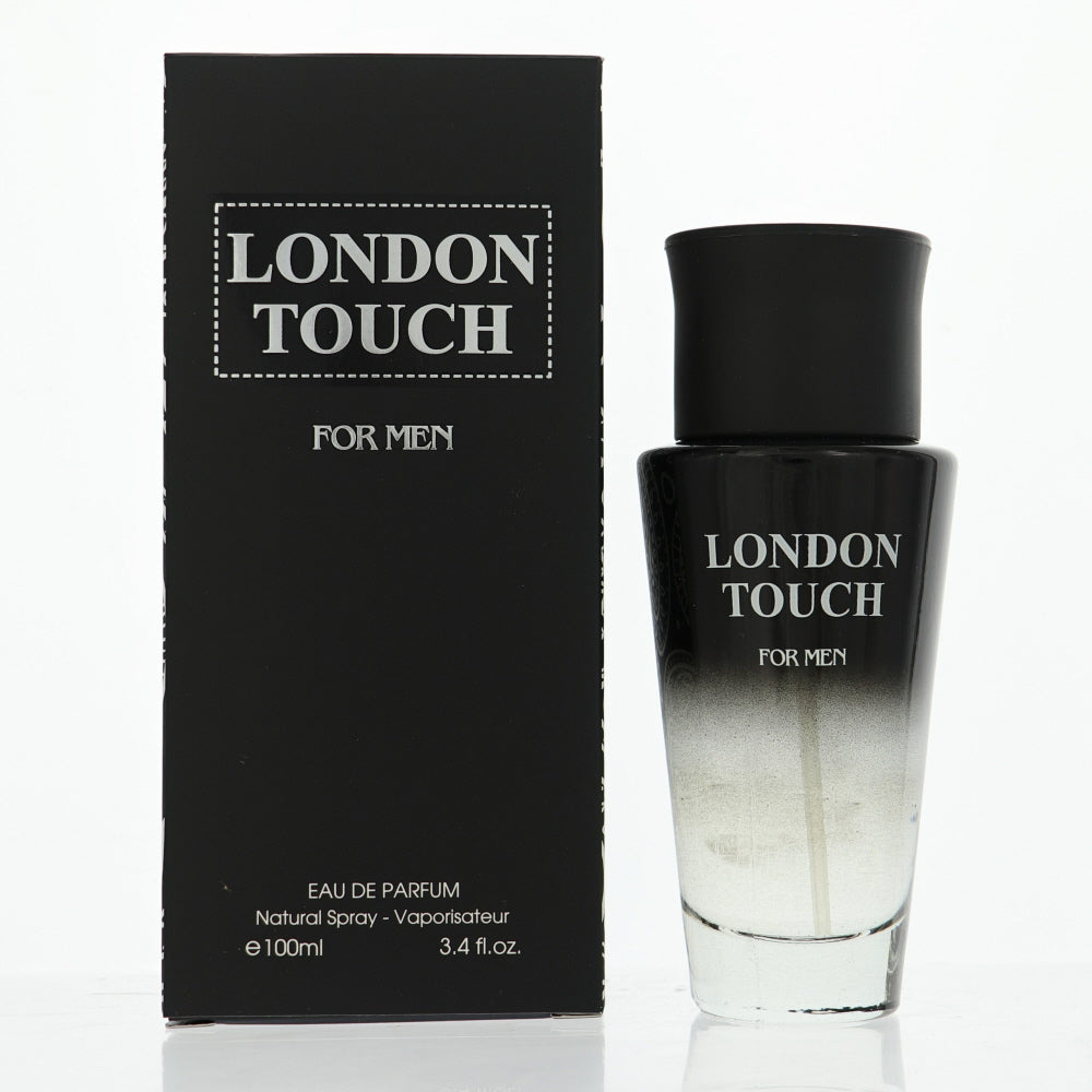 London Touch By Fragrance Couture Cologne 3.4 Oz Eau De Parfum Spray For Men - Box