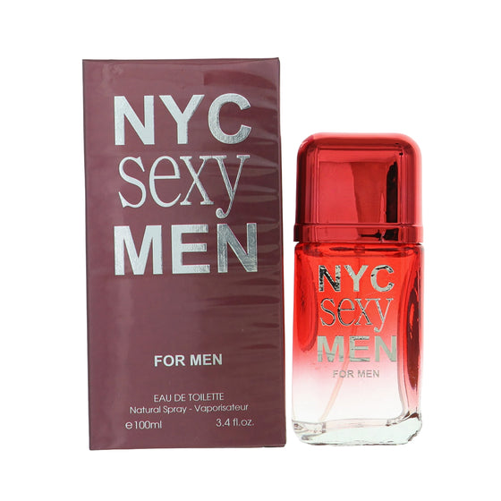 Nyc Sexy Men by Fragrance Couture 3.4 Oz Eau De Toilette Spray In Box for Men
