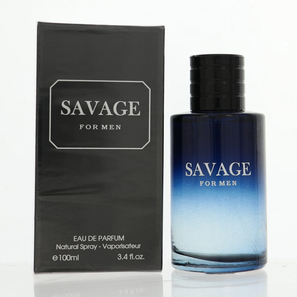 Savage By Fragrance Couture Cologne 3.4 Oz Eau De Parfum Spray For Men - Box