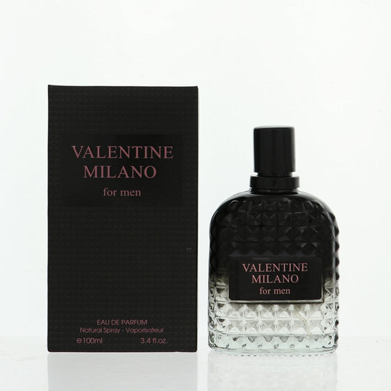 Valentine Milano By Fragrance Couture Cologne 3.4 Oz Eau De Parfum Spray For Men - Box