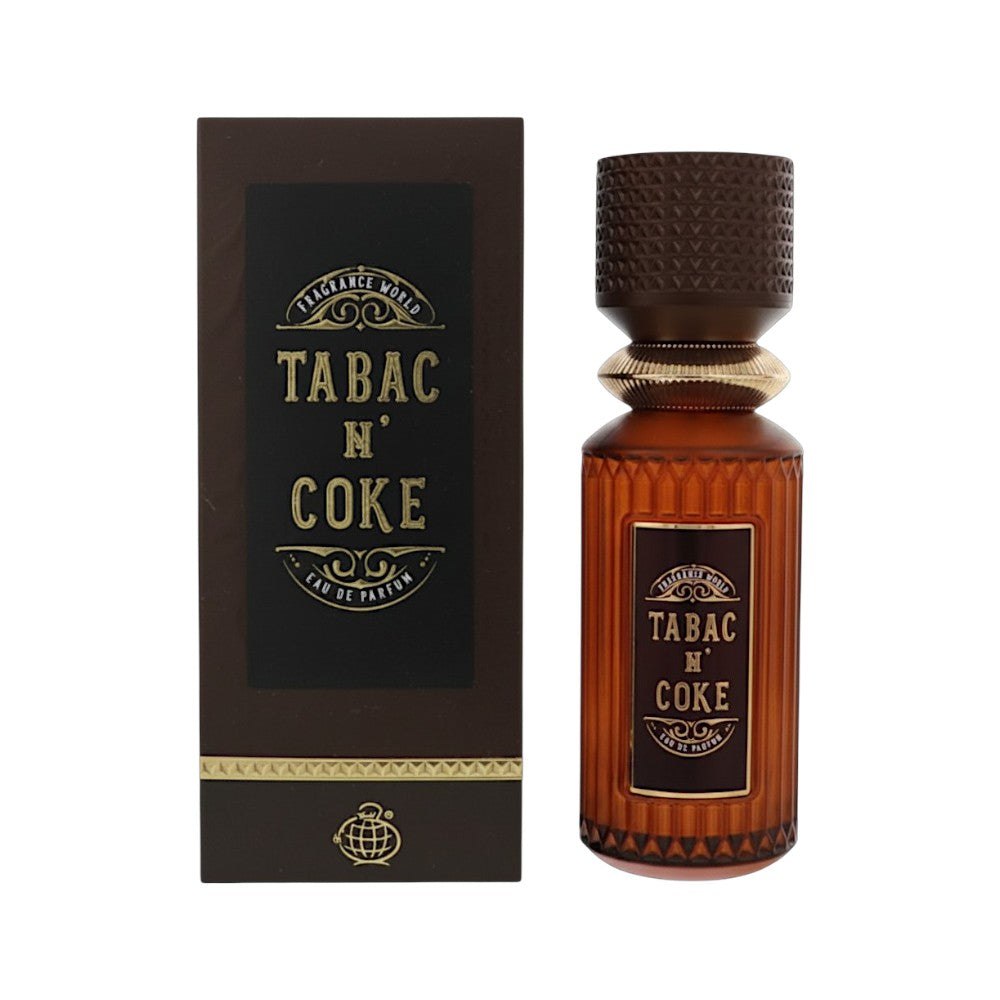 Tabac N' Coke by Fragrance World 3.4 Oz Eau De Parfum for Men