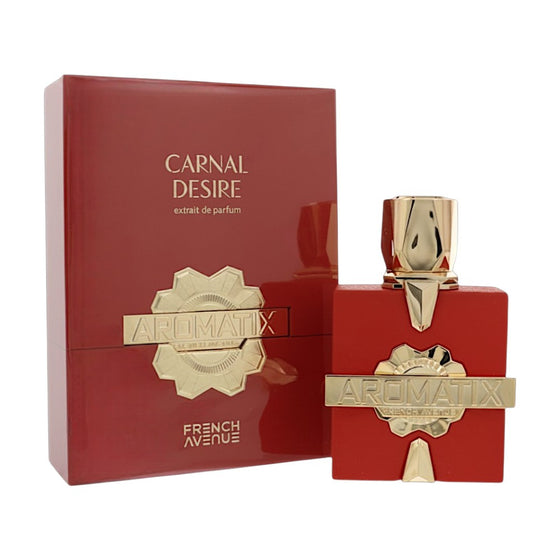 Aromatix Carnal Desire by French Avenue 3.4 Oz Extrait De Parfum Spray In Box for Men