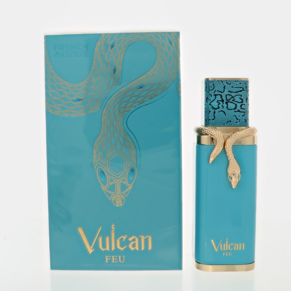 Vulcan Feu By French Avenue Cologne 3.4 Oz Eau De Parfum Spray For Men - Box