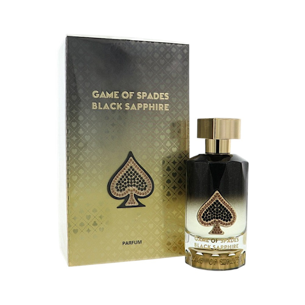 Game Of Spades Black Sapphire by Jo Milano 3 Oz Parfum Spray In Box for Men