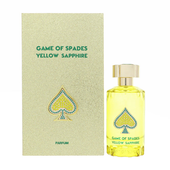 Game Of Spade Yellow Saphire by Jo Milano 3 Oz Parfum Spray In Box for Men