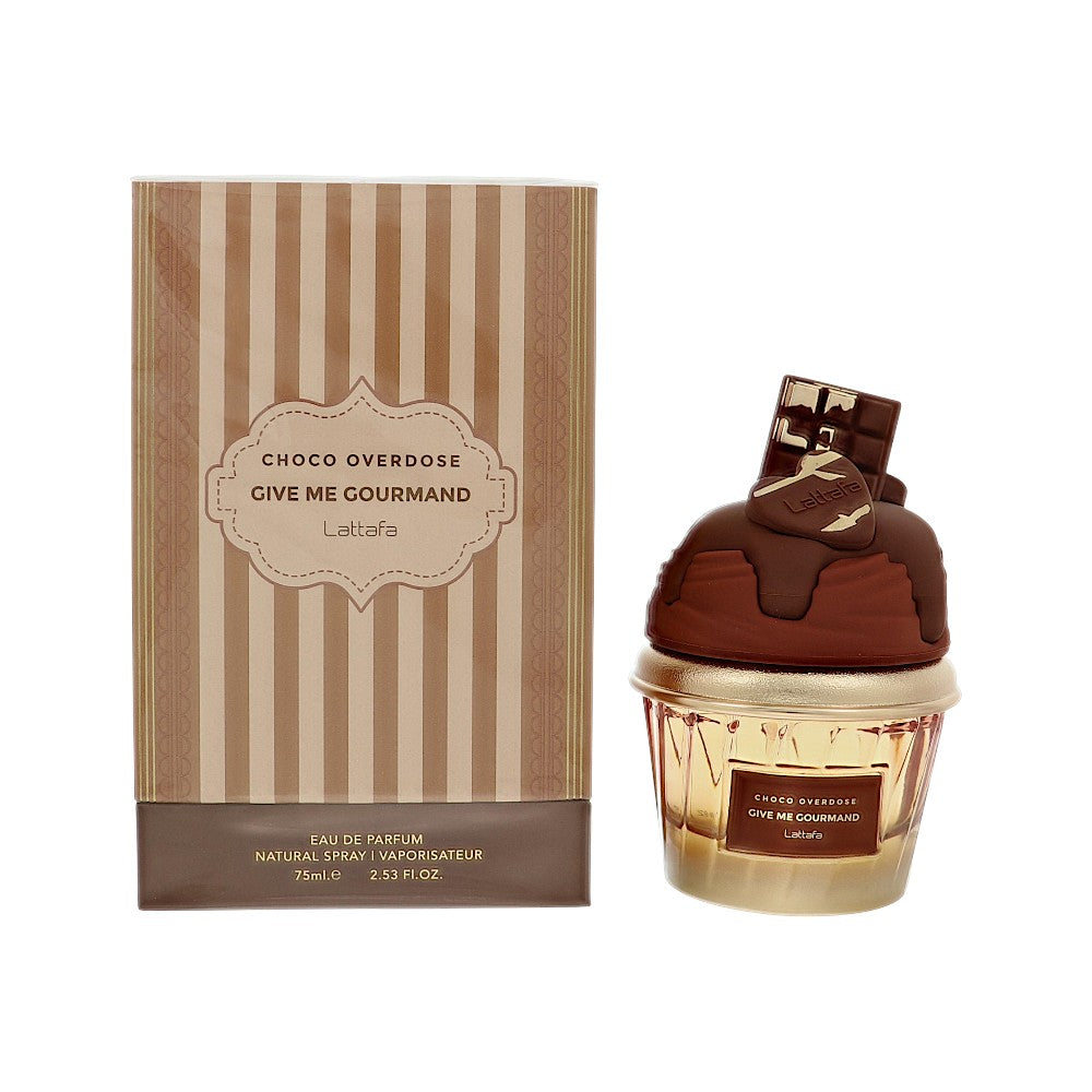 Give Me Gourmand Choco Overdose by Lattafa 2.5 Oz Eau De Parfum Spray for Women