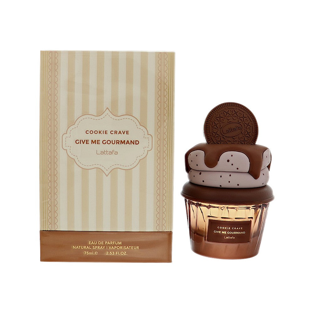 Give Me Gourmand Cookie Crave by Lattafa 2.53 Oz Eau De Parfum for Men