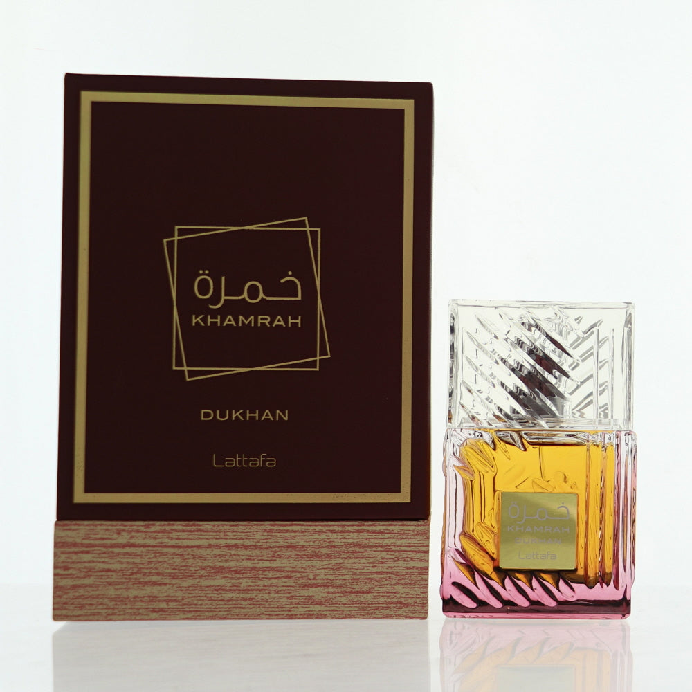 Lattafa Lattafa Khamrah Dukhan Eau De Parfum Spray 3.4 Oz Cologne
