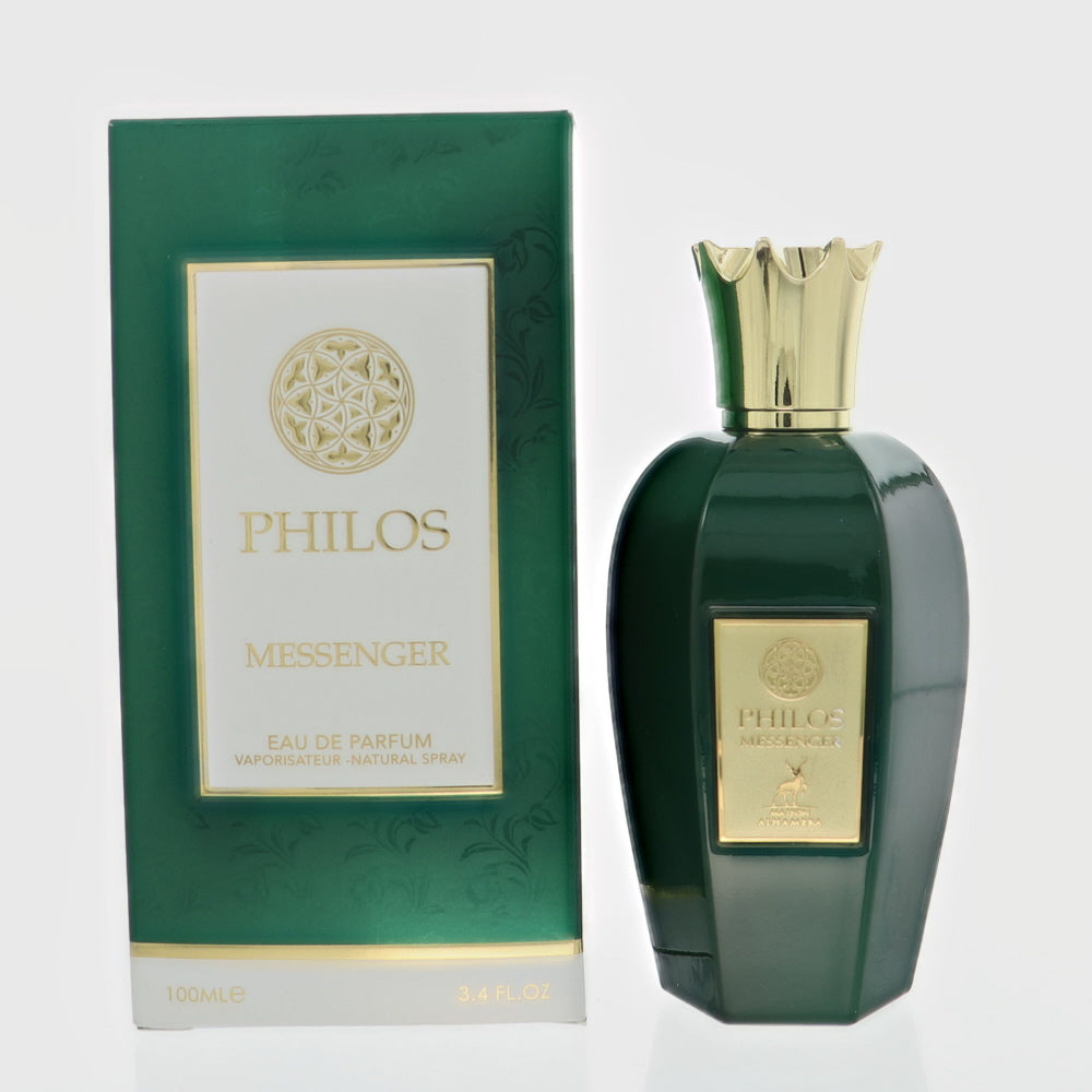 Philos Messenger by Maison Alhambra 3.4 Oz Eau De Parfum for Men