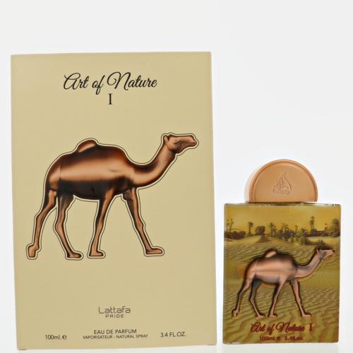 Pride Art Of Nature I By Lattafa Cologne 3.4 Oz Eau De Parfum Spray For Men - Box