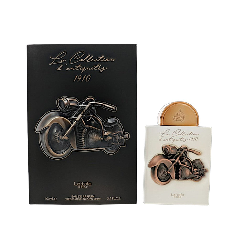 Pride La Collection D'antiquites 1910 by Lattafa 3.4 Oz Eau De Parfum Spray In Box for Men