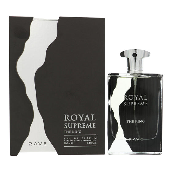 Royal Supreme The King by Lattafa 3.4 Oz Eau De Parfum Spray for Men