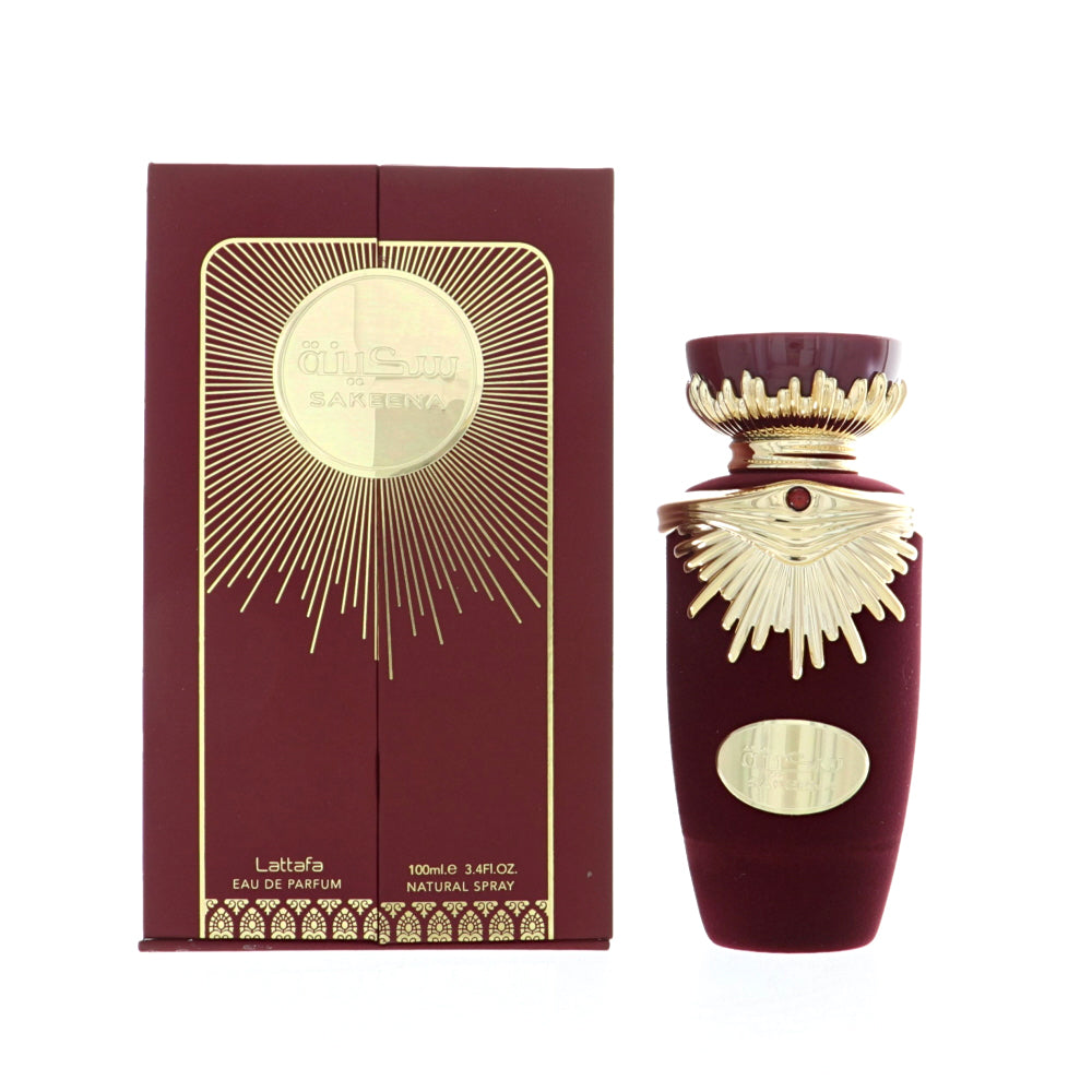 Sakeena by Lattafa 3.4 oz Eau De Parfum Spray for Women