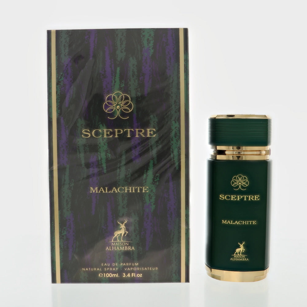 Sceptre Malachite By Lattafa Cologne 3.4 Oz Eau De Parfum Spray For Men - Box