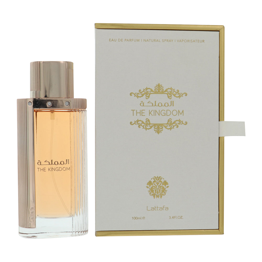 The Kingdom Man By Lattafa 3.4 Oz Eau De Parfum Spray For Men In Box