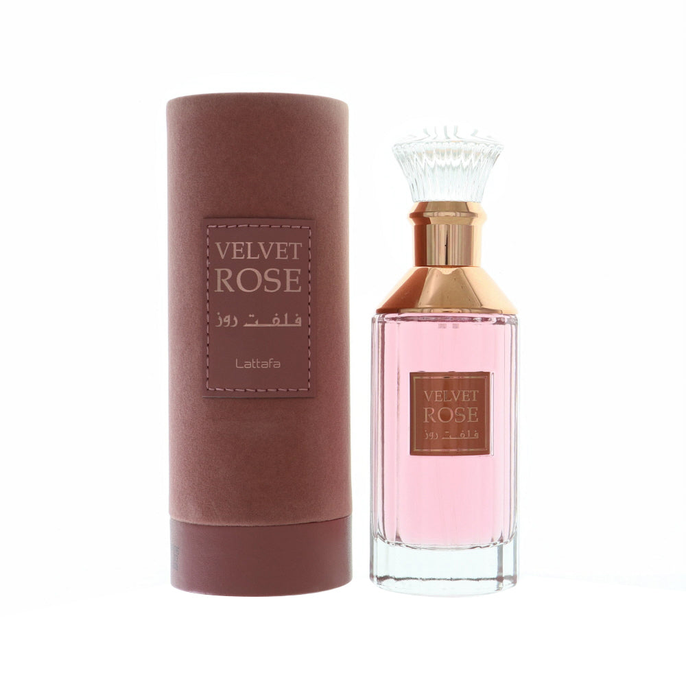 Velvet Rose by Lattafa 3.4 Oz Eau De Parfum Spray for Women