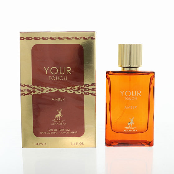 Lattafa Your Touch Amber by Lattafa 3.4 Oz Eau De Parfum Spray In Box for Men