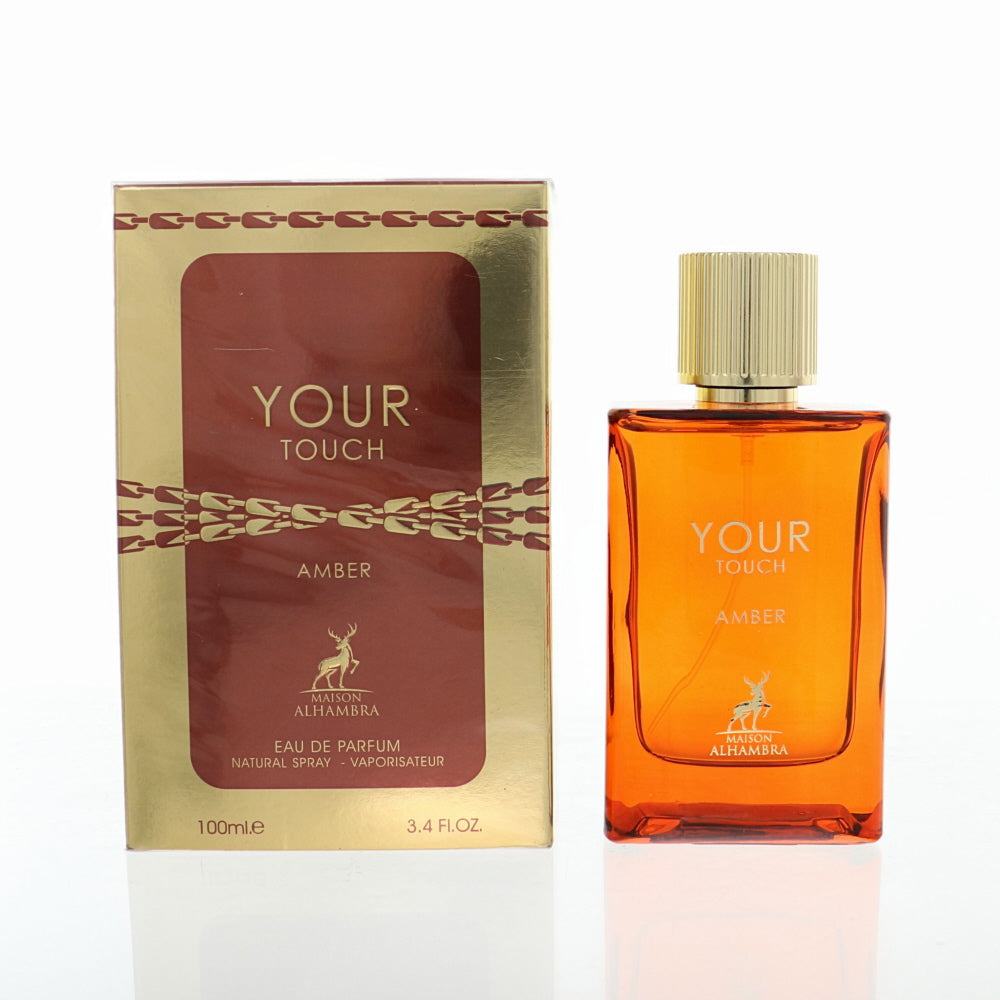 Lattafa Your Touch Amber by Lattafa 3.4 Oz Eau De Parfum for Men