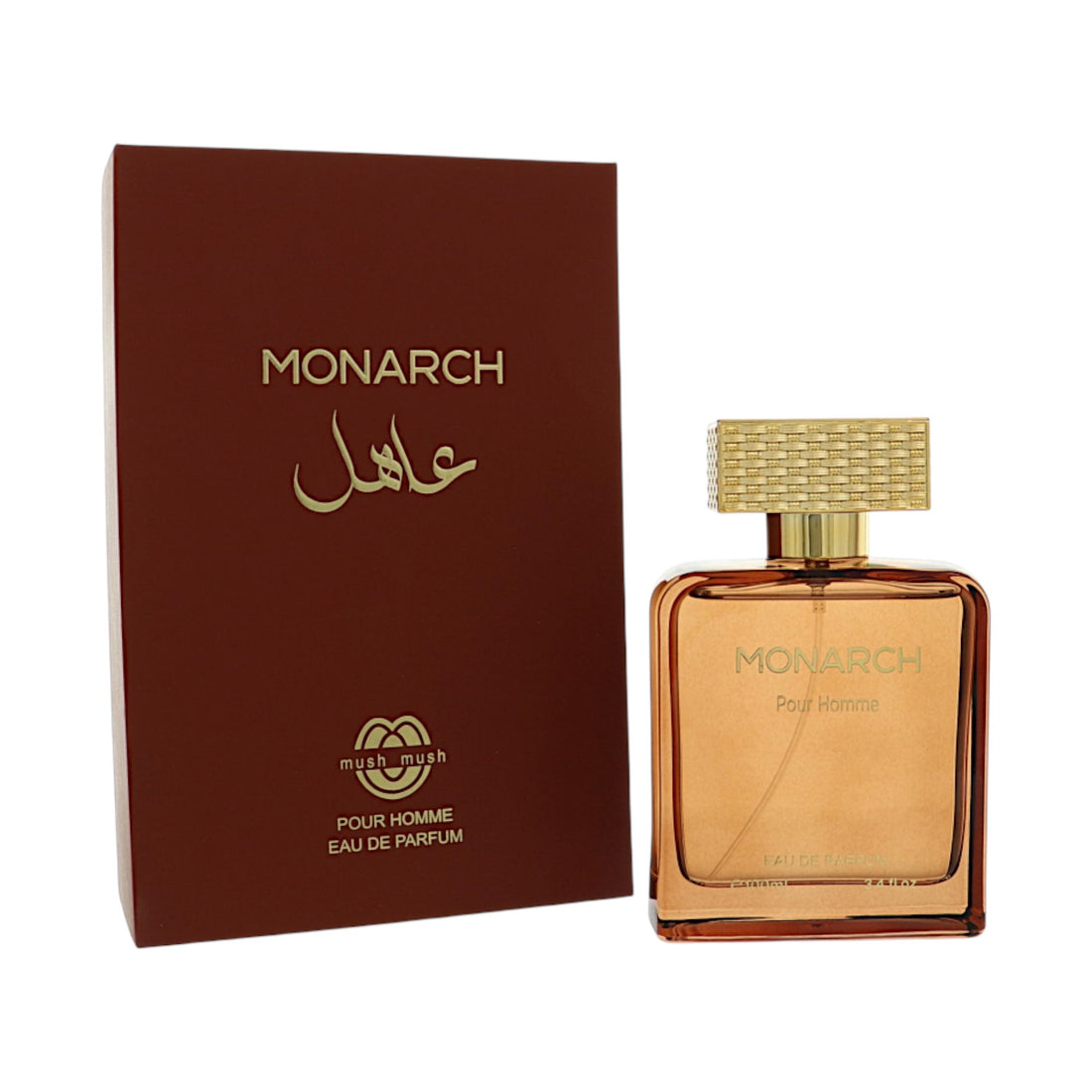 Monarch by Mush Mush 3.4 Oz Eau De Parfum Spray In Box for Men