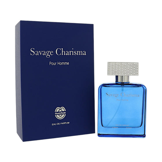 Savage Charisma by Mush Mush 3.4 Oz Eau De Parfum Spray In Box for Men